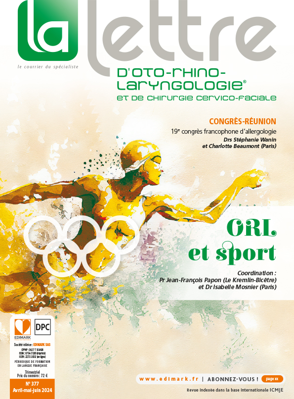 Lettre Oto-Rhino-Laryngologue