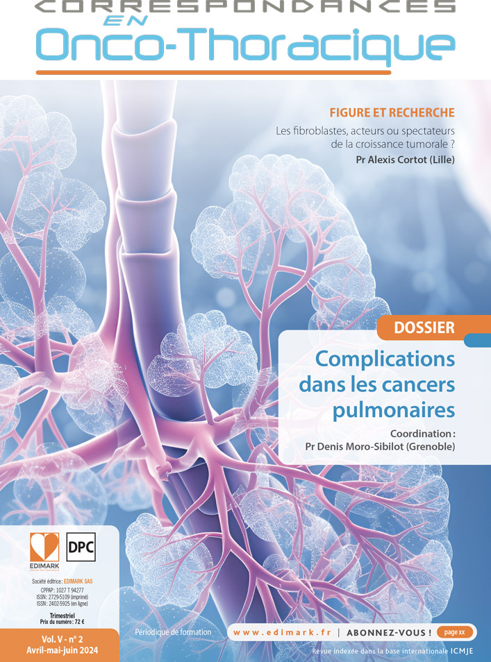 Correspondances en Onco-Thoracique