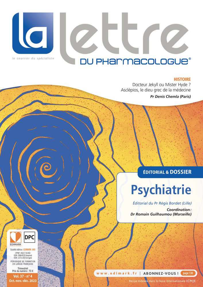 La lettre du pharmacologue - oct./nov./dec. 2023